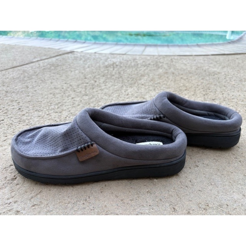Dearfoams Slippers Clog Indoor Outdoor Comfort Cozy House Shoes Size 9-10 - Picture 3 of 6
